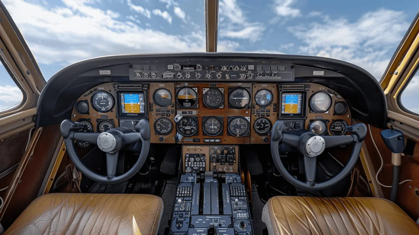 Piper PA-32R Cockpit
