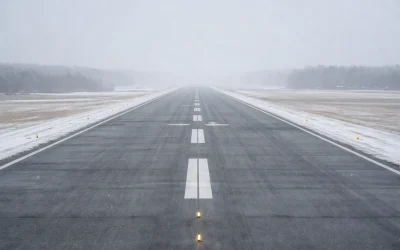 Bangor Challenger 650 Takeoff Incident in Low Visibility