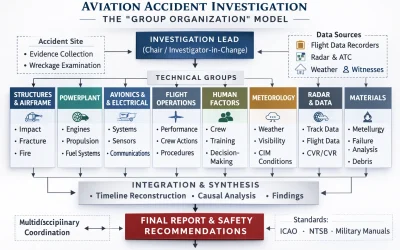 The “Group Organization” Model in Aviation Accident Investigation