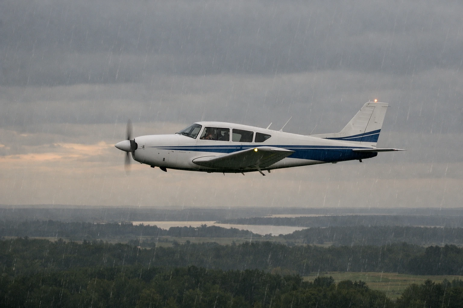 Piper PA-24 Comanche single-engine aircraft parked on a small airport ramp in daylight