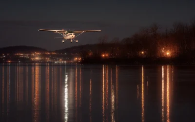Cessna 172N Ditches in Hudson River Near Newburgh After Reported Oil Pressure Loss