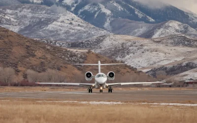 Cessna 750 Runway Excursion During Landing at Telluride
